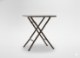 Garden Line Складной туристический стол 61,5 x 61,5 x 73 см, коричневый, ZUM1008 - Home Club