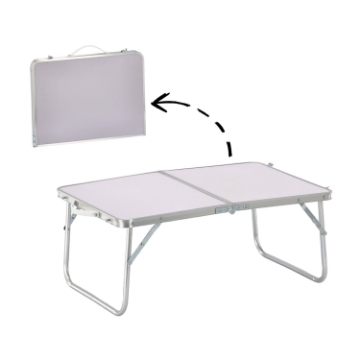 Garden Line Складной туристический столик, белый, 60x40x26,5 см, OXE3217 - Home Club