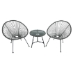 Garden Line Набір Садових Меблів (2 Стільці, Стіл) - Сірий, FAT3446 - Home Club, зображення 5