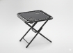 Garden Line Складний Туристичний Стіл 50 x 50 x 50 См З Держачами Для Напоїв Чорний, LEZ2739 - Home Club