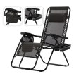 Garden Line Складний Садовий Шезлонг З Підставою, Кишенею Та Підголовником, LEZ2753 - Home Club, зображення 5