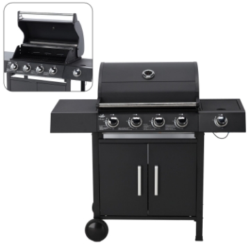 BBQ Meeting Газовый гриль 4+1 с редуктором 13 квт, BBQ8083 - Home Club