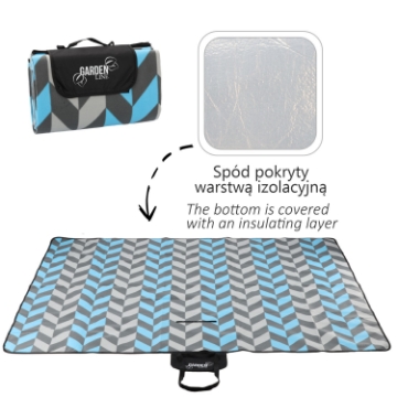 Chomik Пикниковый Плед 200x200 См С Изоляцией «Елька», RUG5783 - Home Club