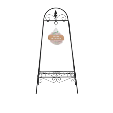 Chomik Стойка Для Растений 49 x 40 x 99 См Черная, PERG-N5023 - Home Club