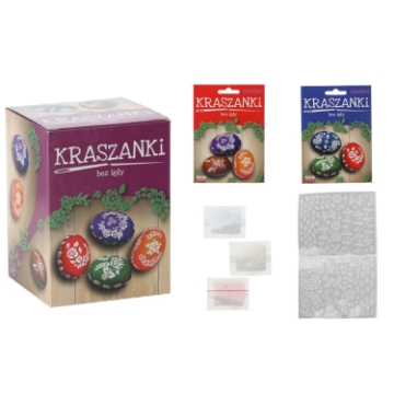 Chomik Крашанки - Набір 3 барвників + наклейки 1 шт., CHEM0137 - Home Club