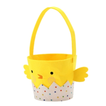 Chomik Великодній Кошик З Філцу 18 x 16 См Курчатко, SUN7831 - Home Club