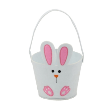 Chomik Великодній Кошик З Філцу 17 x 23 См Зайчик, SUN7848 - Home Club