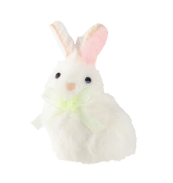 Chomik Пасхальна Прикраса - Підвіска 6 x 8 См Кролик З Бантіком, 3 Кольори, SUN8956 - Home Club
