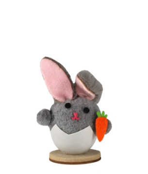 Chomik Пасхальна Прикраса - Кролик У Шкаралупі 4 x 6 x 9 См, 2 Кольори, SUN8963 - Home Club