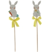 Chomik Пасхальна Прикраса На Шпильці - Зайчик 4 x 7,5 См, 2 Варіанти, SUN8970 - Home Club, зображення 3
