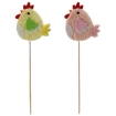 Chomik Пасхальна Прикраса На Шпильці - Курка 7,5 x 8 См, 2 Кольори, SUN9007 - Home Club, зображення 3