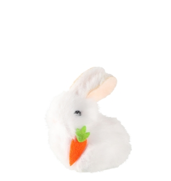 Chomik Пасхальна Прикраса - Підвіска 5 x 5 x 7 См Кролик З Морквою, 3 Кольори, SUN9090 - Home Club