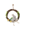 Chomik Пасхальна Прикраса - Вінок З Кроликом 15 x 15 x 3 См, 3 Кольори, SUN9229 - Home Club, зображення 2