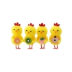 Chomik Kpl. 4 Великодні Прикраси - Курчата З Фруктами 12 x 6 x 3,5 См Мікс Дизайнів, SUN9311 - Home Club, зображення 2