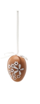 Chomik Набір 6 великодніх яєць 6 см з підвіскою, різні кольори, SUN9380 - Home Club