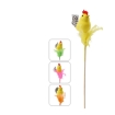 Chomik Пасхальна Прикраса На Шпильці - Курка На Пір'Ї 6 x 23 См, 4 Кольори, SUN9519 - Home Club