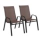 Garden Line 2 Бронзові Садові Стільці 54 x 70 x 92 См, TIH1649 - Home Club