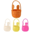 Chomik Кошик З Ратану 16 x 12/28 См З Рукояткою І Вухами - Жовтий / Оранжевий / Рожевий / Білий, DRA6102 - Home Club, зображення 7