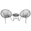 Garden Line Набор Садовой Мебели (2 Стула, Стол) - Серый, FAT3446 - Home Club, изображение 3