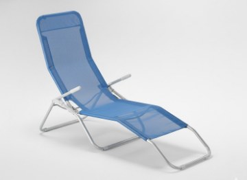 Chomik Садовый Шезлонг Синий 137x58x24/H94 см, LEZ7198 - Home Club
