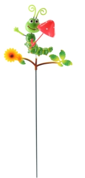 Chomik Украшение для горшка / сада - гусеница 15 см / 50 см, SUS5351 - Home Club