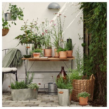 ИКЕА Горшок KORKGRAN, 206.124.76 - Home Club