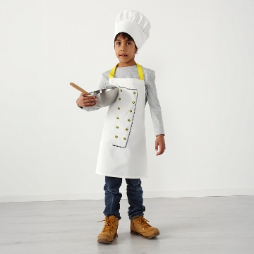 ИКЕА Фартук и шапка шеф-повара TOPPKLOCKA ТОППКЛОККА, 103.008.14 - Home Club