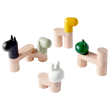 ИКЕА Набор кубиков GREJSIMOJS, 606.020.36 - Home Club