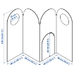 ИКЕА Перегородка GREJSIMOJS, 706.031.82 - Home Club, изображение 5