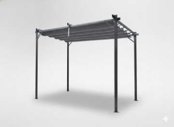 Garden Line Садова Пергола Сіра 3 X 3 М 2,95 x 2,95 x H2,3 м, TUN5682 - Home Club