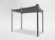 Garden Line Садова Пергола Сіра 2,95 x 3,95 x 2,3 м, TUN5699 - Home Club
