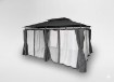 Garden Line Altana Садовый Павильон С Боковыми Шторами - Темно-Серый 3 X 4 М, TUN0389 - Home Club