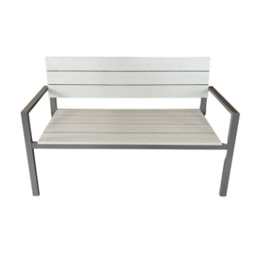 Garden Line Лавка для саду 118 x 54 x 77 см, сіра, MEB0803 - Home Club