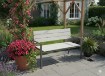Garden Line Лавка для саду 118 x 54 x 77 см, сіра, MEB0803 - Home Club, зображення 3