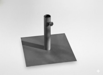 Garden Line Підстава Для Парасольки 40 x 40 См Металева Сіра, GAO0834 - Home Club