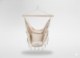 Garden Line Гамак - Качалка - Бразильское Висячее Кресло Boho 130 x 100 см Бежевый, HAM3316 - Home Club