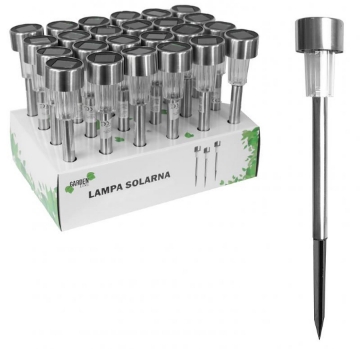 Garden Line Солнечная Лампа Helsinki 4,7 x 4,7 x 33,5 см, SOL0625 - Home Club