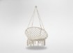 Chomik Подвесной кресло - «Аистиное гнездо» с подушкой 80 x 60 x 120 см, бежевый, HAM5288 - Home Club
