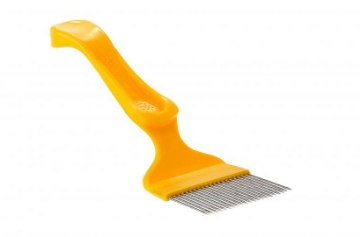 Chomik Вилка для снятия меда 20,4 x 7 см с пластиковой ручкой, BEE5733 - Home Club