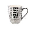 Chomik Порцелянова Чашка Срібно-Біла 340 Мл, Різні Взори, LIL6219 - Home Club, зображення 2