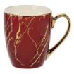Chomik Фарфоровая Чашка 400 Мл Мрамор С Золотом, Микс Цветов, LIL7956 - Home Club, изображение 4