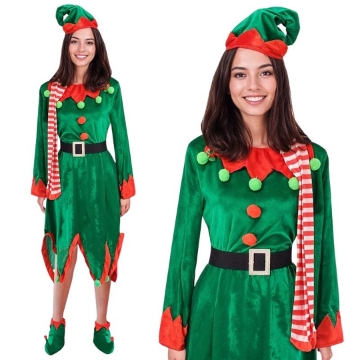Chomik 5-Частный Женский Костюм Эльфа, ELF6897 - Home Club