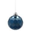 Chomik Набор из 22 елочных шаров 6 см, темно-синий / бежево-золотой, GIF3887 - Home Club, изображение 3