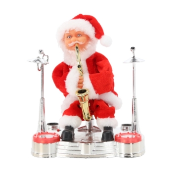 Chomik Святой Николай с саксофоном - Играющий 20 см, SAT6505 - Home Club