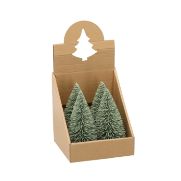 Chomik Украшение Рождество. Мини-елка 18 см, зеленая, GIF0097 - Home Club