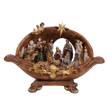 Chomik Рождественская Шопка Грота 33,5 x 9,5 x 23 см, LIG1391 - Home Club