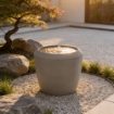 Chomik Пластиковый садовый фонтан с Led-подсветкой, 44 x 44 x 39,5 см, серый, FON5467 - Home Club, изображение 4