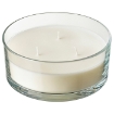 ИКЕА Ароматическая свеча в стеклянном стакане LOTSFÅGEL, 006.080.36 - Home Club