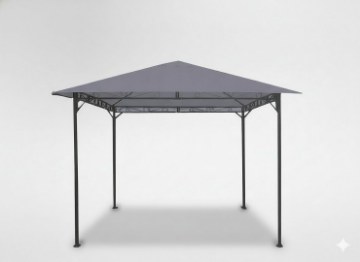 Garden Line Altana Садовий Павільйон Сірий 3 X 3М 3 x 3 x H2,55м, TUN5736 - Home Club