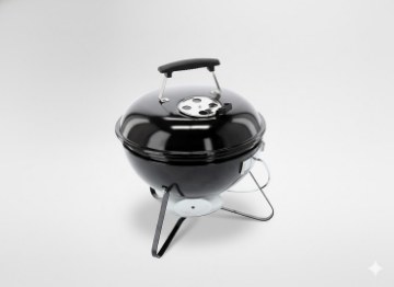 BBQ Meeting Угольный гриль с крышкой, 37 x 28/44 см, BBQ0100 - Home Club